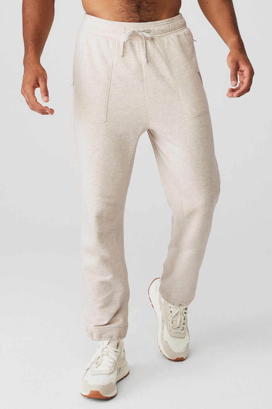 Beige Men's Alo Yoga The Qualifier Pants | FMQ-537104