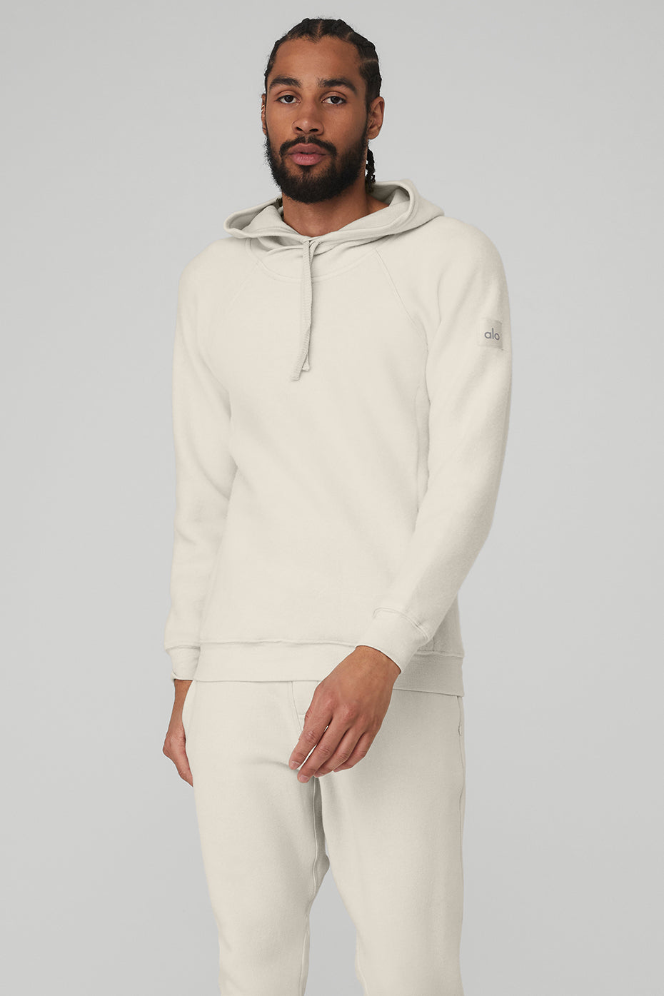 Beige Men's Alo Yoga The Triumph Hoodie | WZI-840732