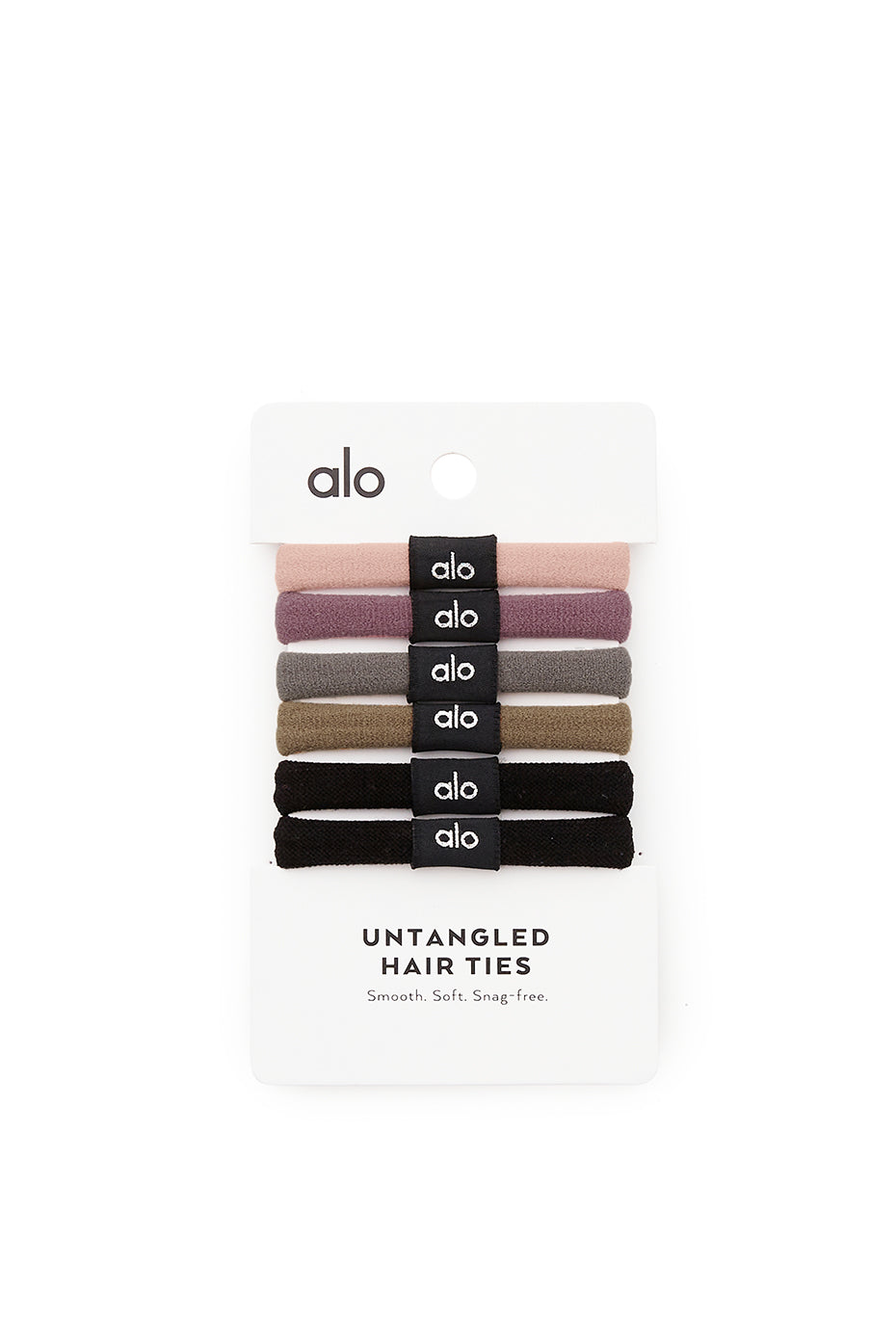 Beige Multicolor Women's Alo Yoga Untangled HAirTie 6-Pack Hair Accessories | REC-917482