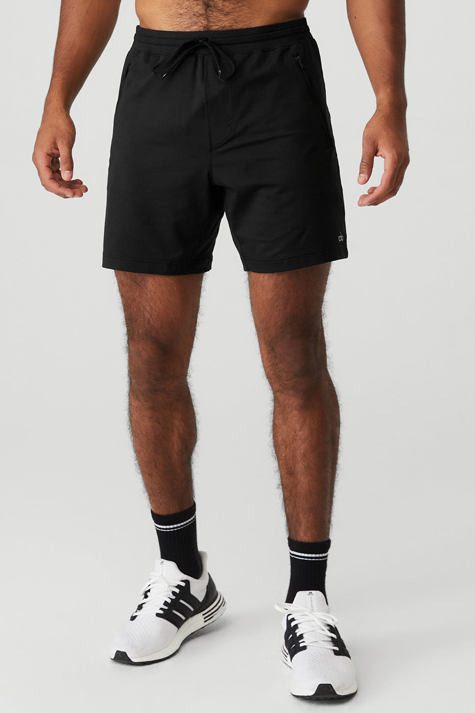 Black Men's Alo Yoga Conquer Reform Shorts | MTS-231047