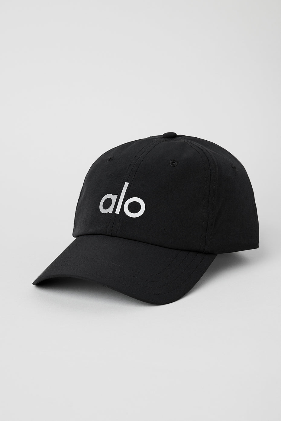 Black Unisex Alo Yoga Performance Off-Duty Hats | MHI-987021