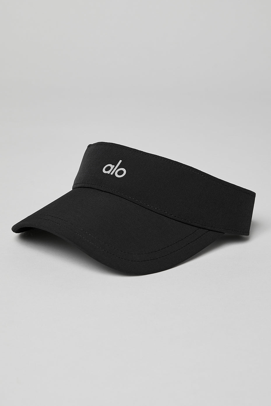 Black Women's Alo Yoga Captivate Visor Hats | JRK-290145