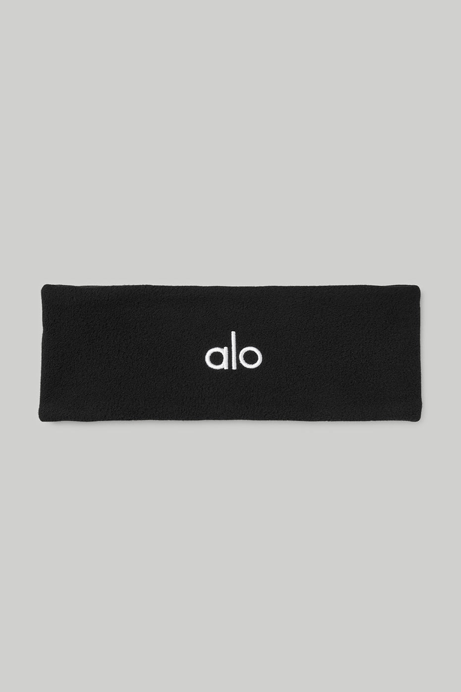 Black Women's Alo Yoga Performance Ear Warmers Hair Accessories | EVA-064879