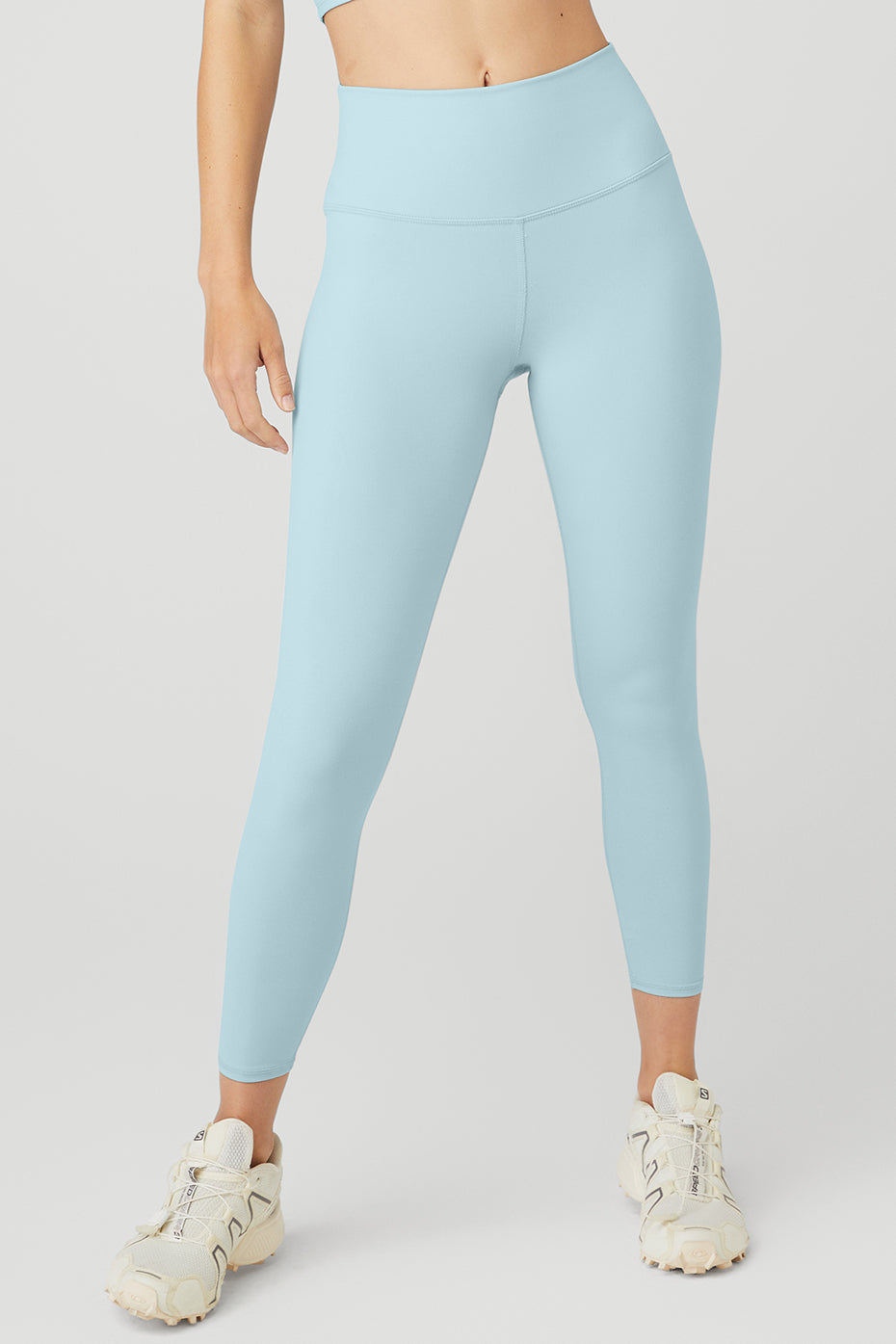 Blue Women's Alo Yoga 7/8 High-Waist Airbrush Leggings | PGR-170643