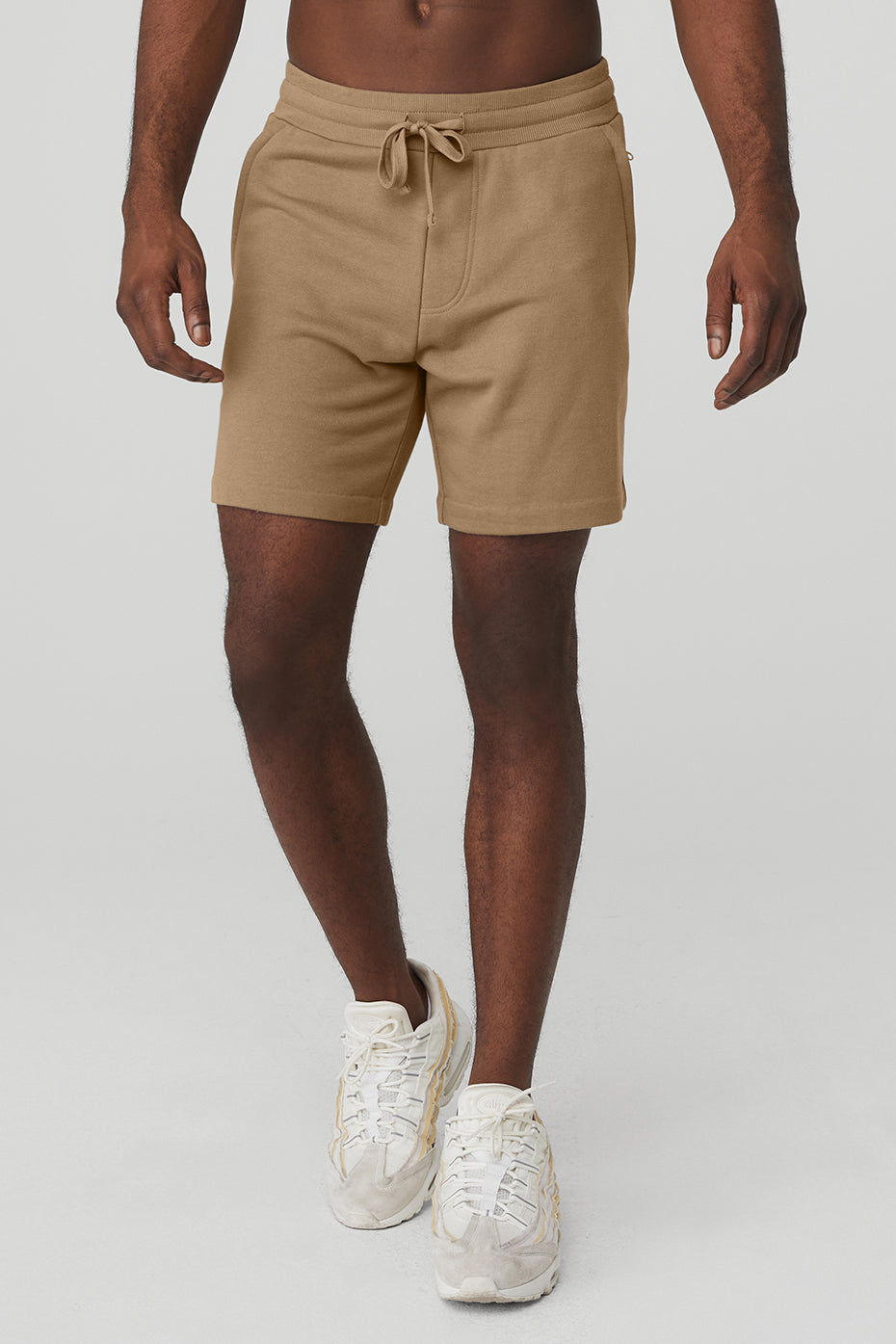 Brown Men's Alo Yoga Chill Shorts | LCR-692307