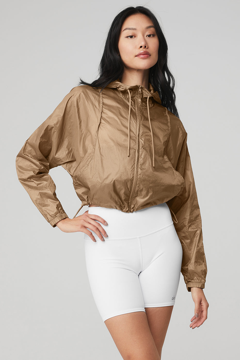 Brown Women's Alo Yoga Sprinter Jackets | TID-041762