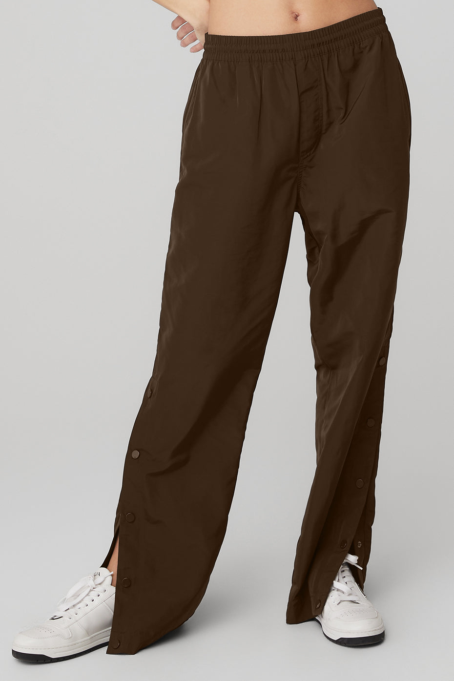 Chocolate Women's Alo Yoga Legend Snap Pants | DOZ-872604