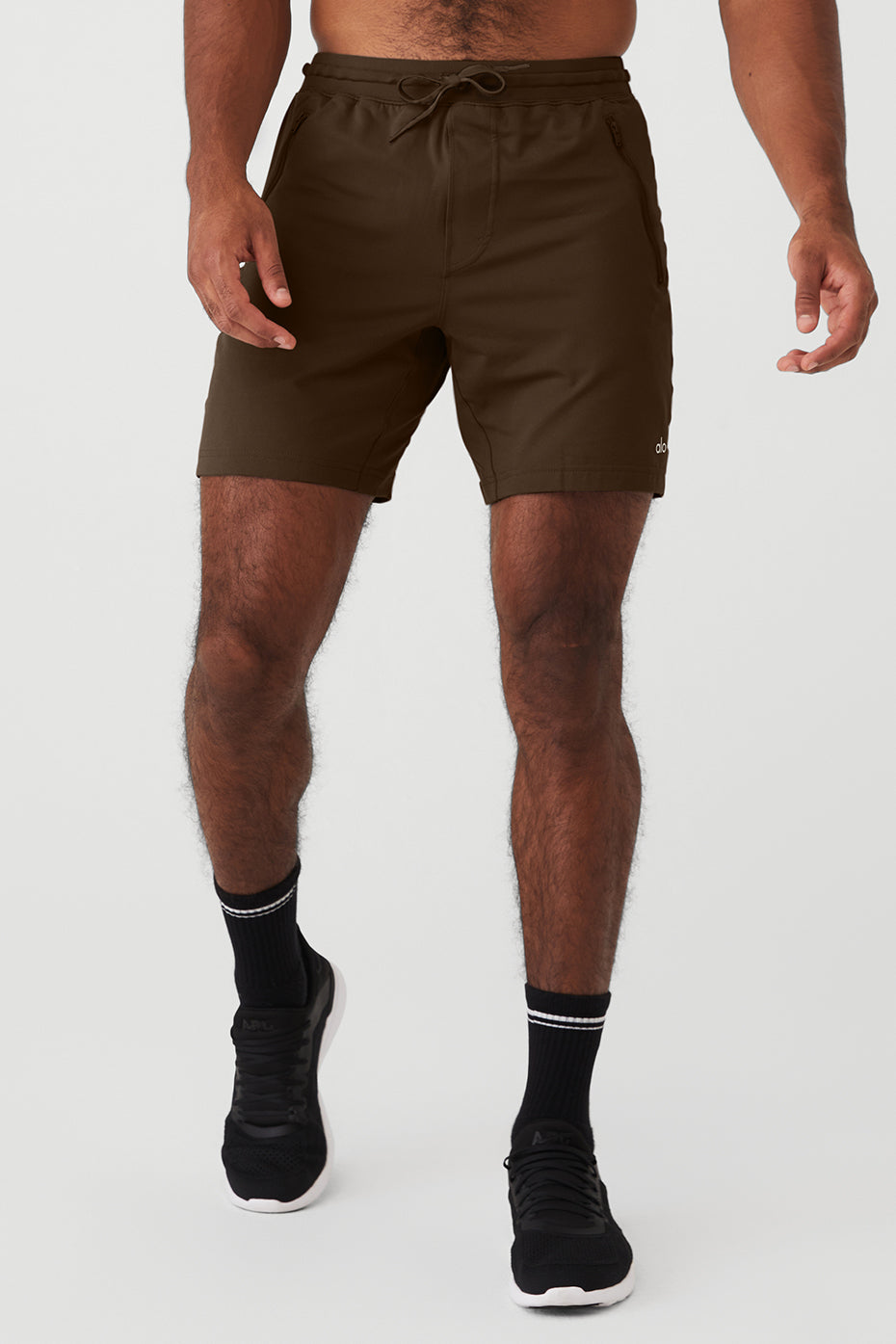 Coffee Men's Alo Yoga Conquer Reform Shorts | TJX-184063