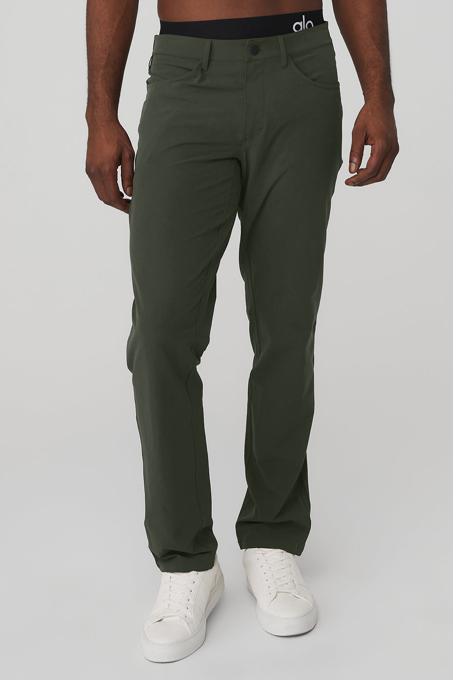 Dark Green Men's Alo Yoga Day and Night Pants | PUQ-921035