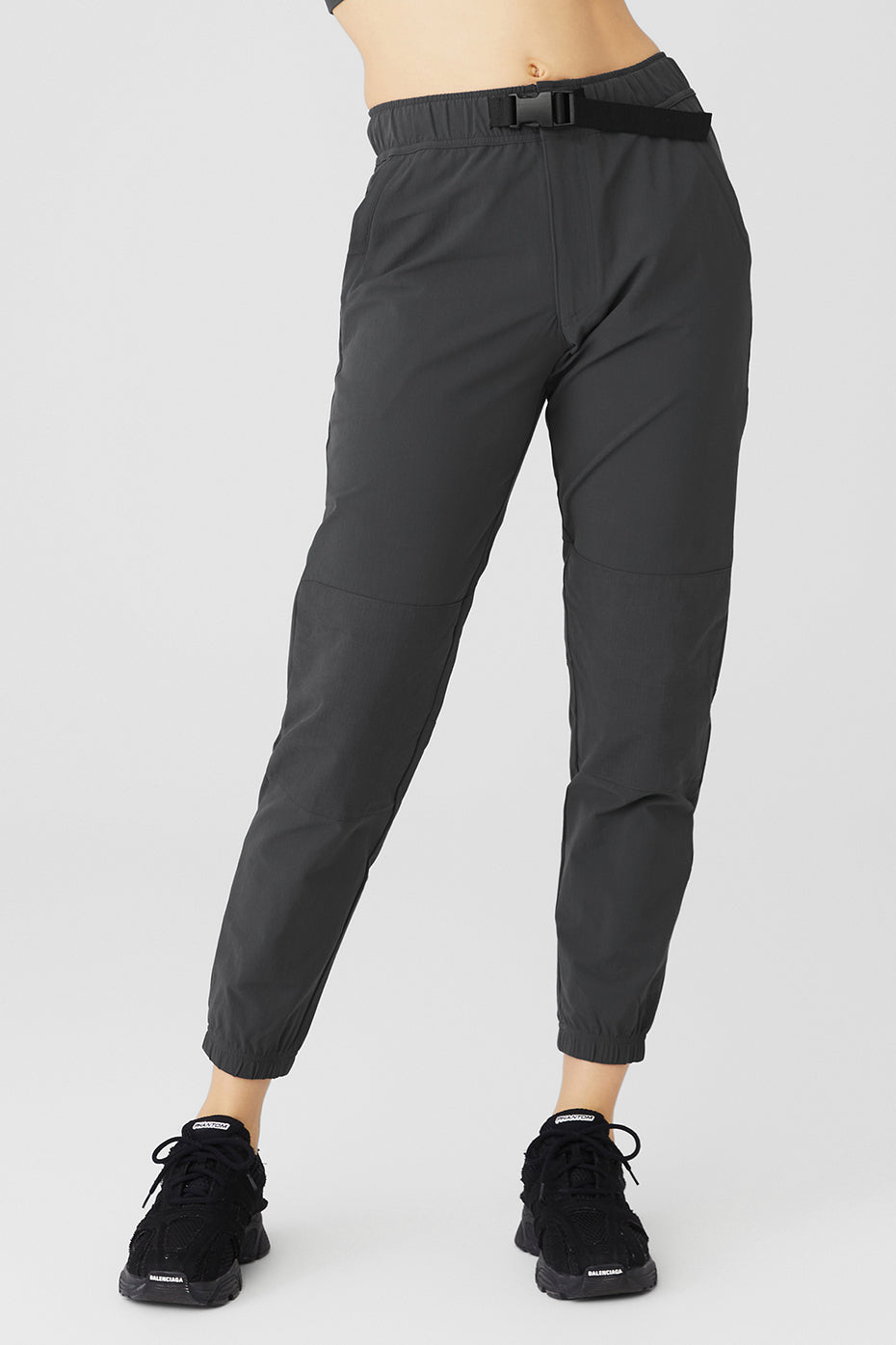 Dark Grey Women's Alo Yoga Talus Tech Pants | SWR-764105