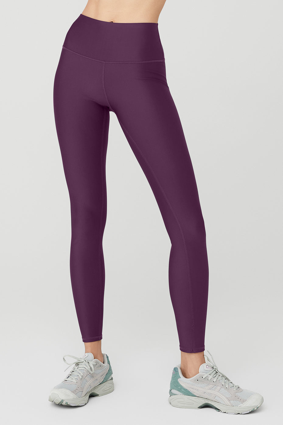 Dark Purple Women's Alo Yoga 7/8 High-Waist Airlift Leggings | XLK-607539