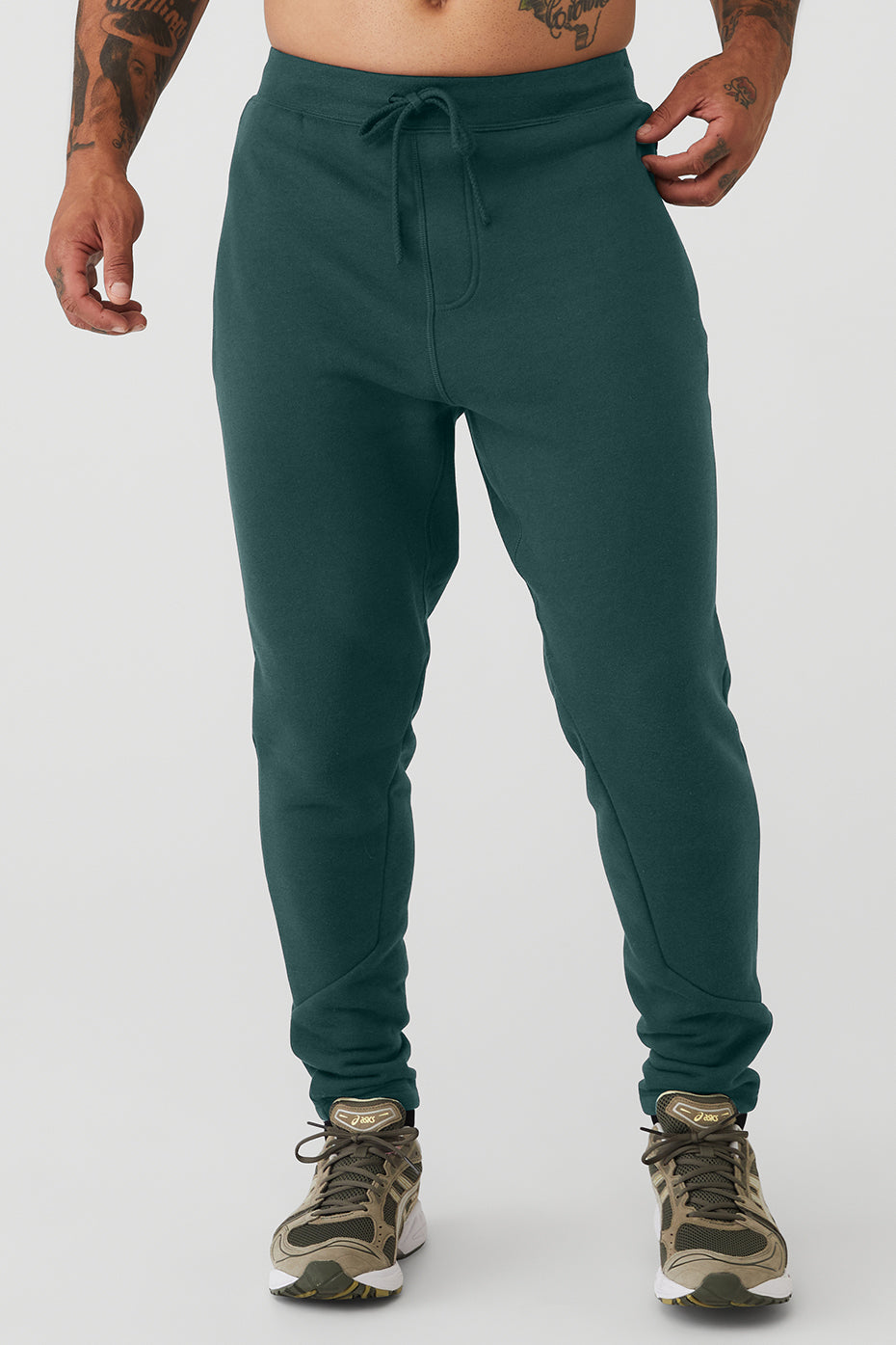 Green Men's Alo Yoga The Triumph Sweatpants | HWT-582601