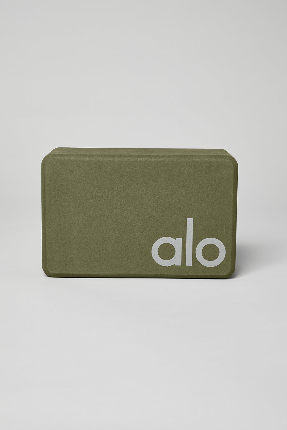 Green / Silver Unisex Alo Yoga Uplifting Yoga Block Equipment | FLB-291384