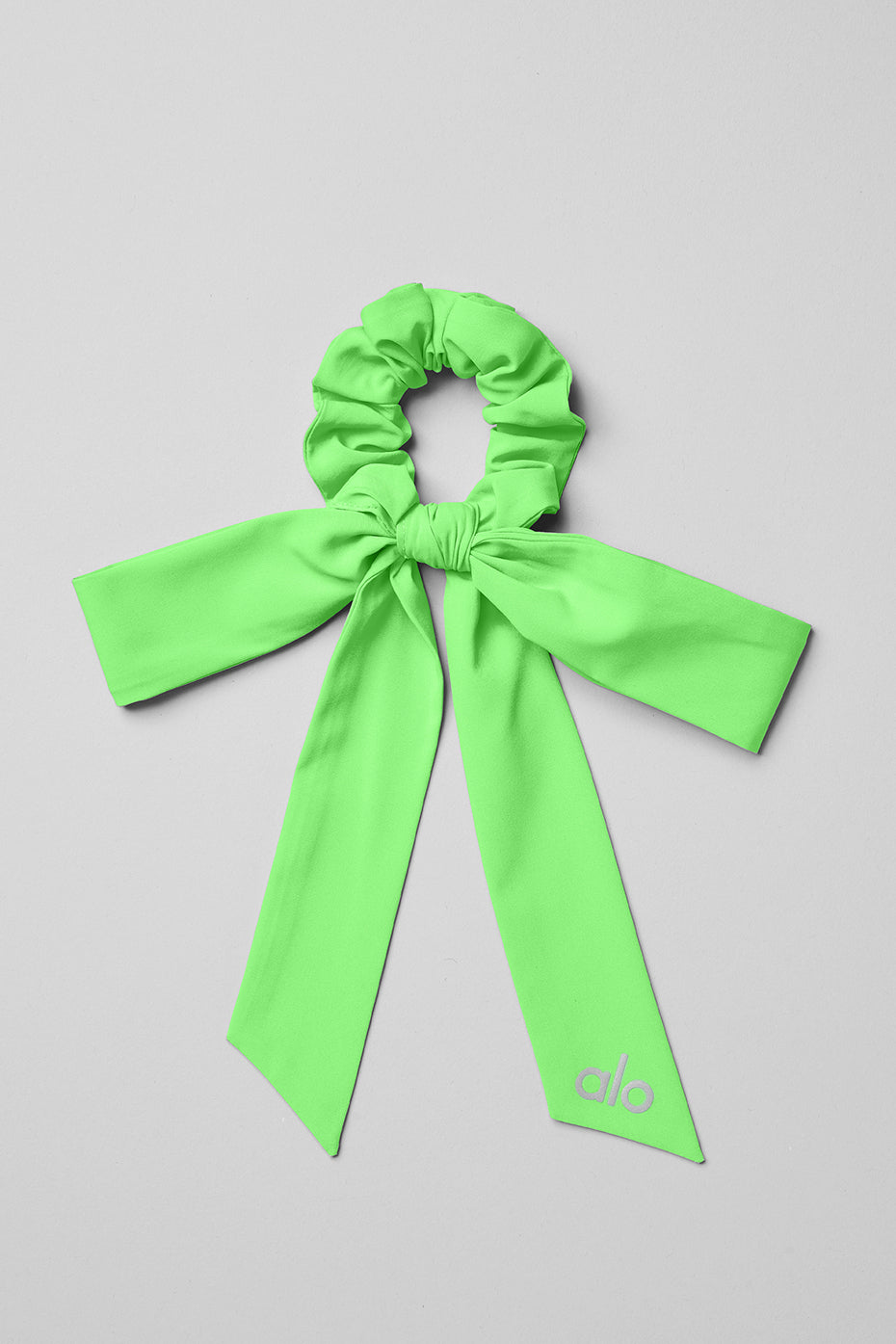 Green Women's Alo Yoga Love Knots Tie Scrunchie Hair Accessories | UJS-275840