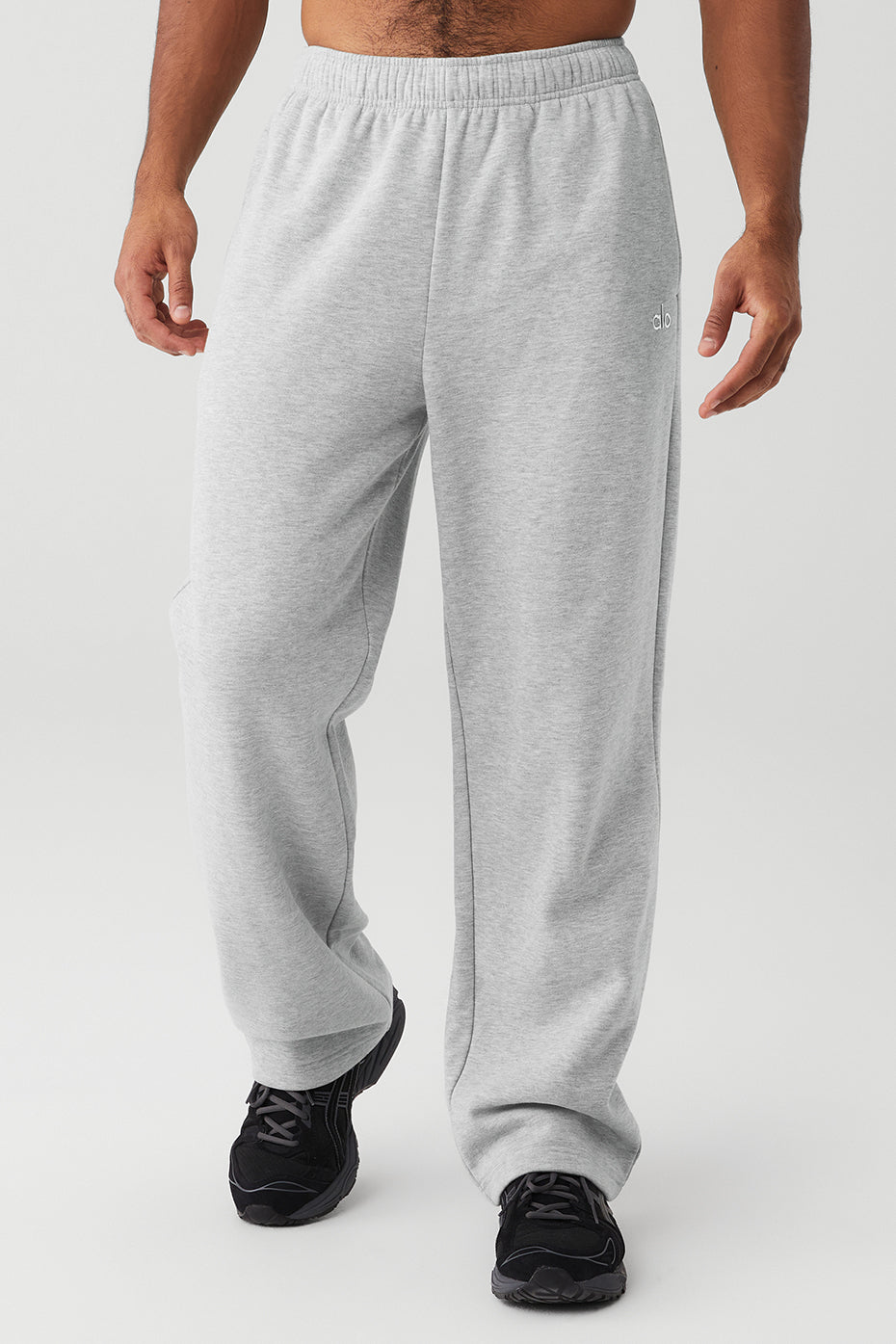 Grey Men's Alo Yoga Accolade Straight Leg Sweatpants | WJA-815629