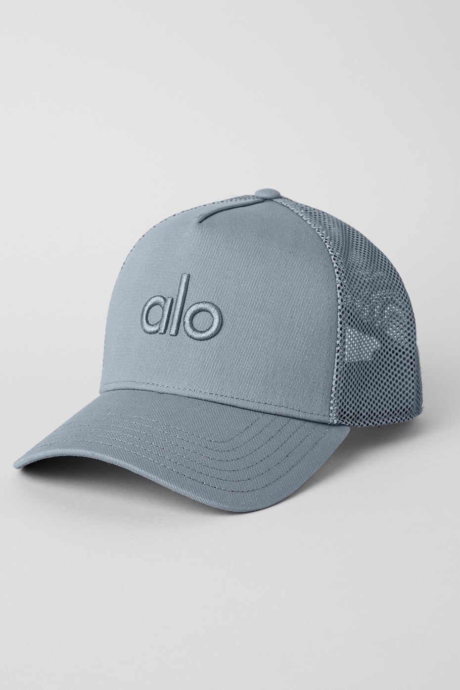 Grey Unisex Alo Yoga District Trucker Hats | XVY-385146