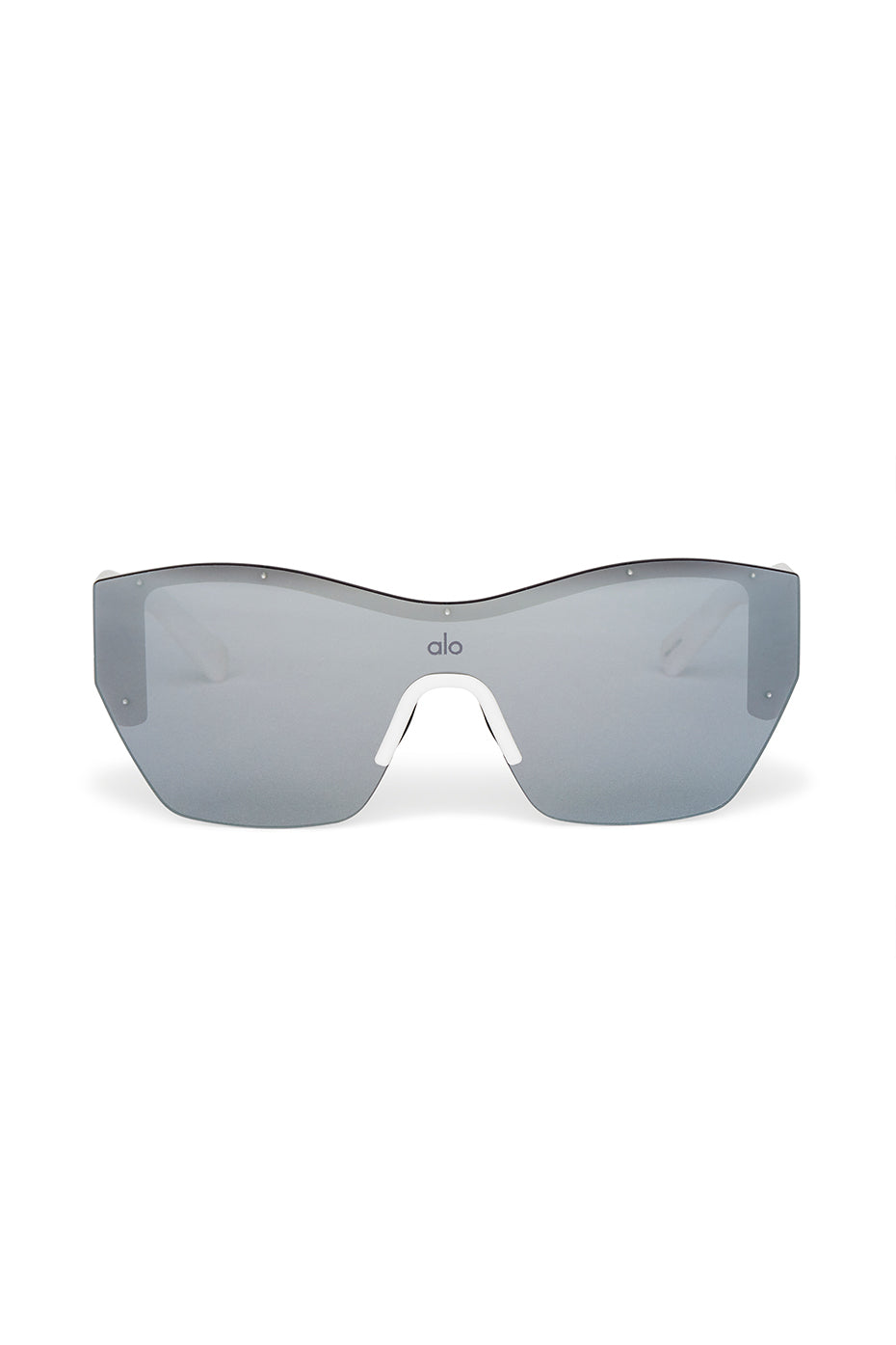 Grey / White Unisex Alo Yoga Stunner Sunglasses | DGN-154726