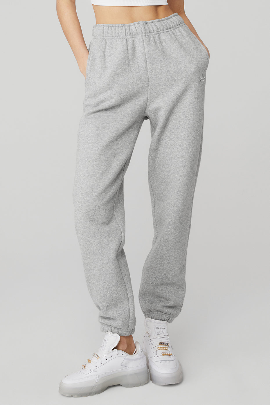 Grey Women's Alo Yoga Accolade Sweatpants | CYN-095864