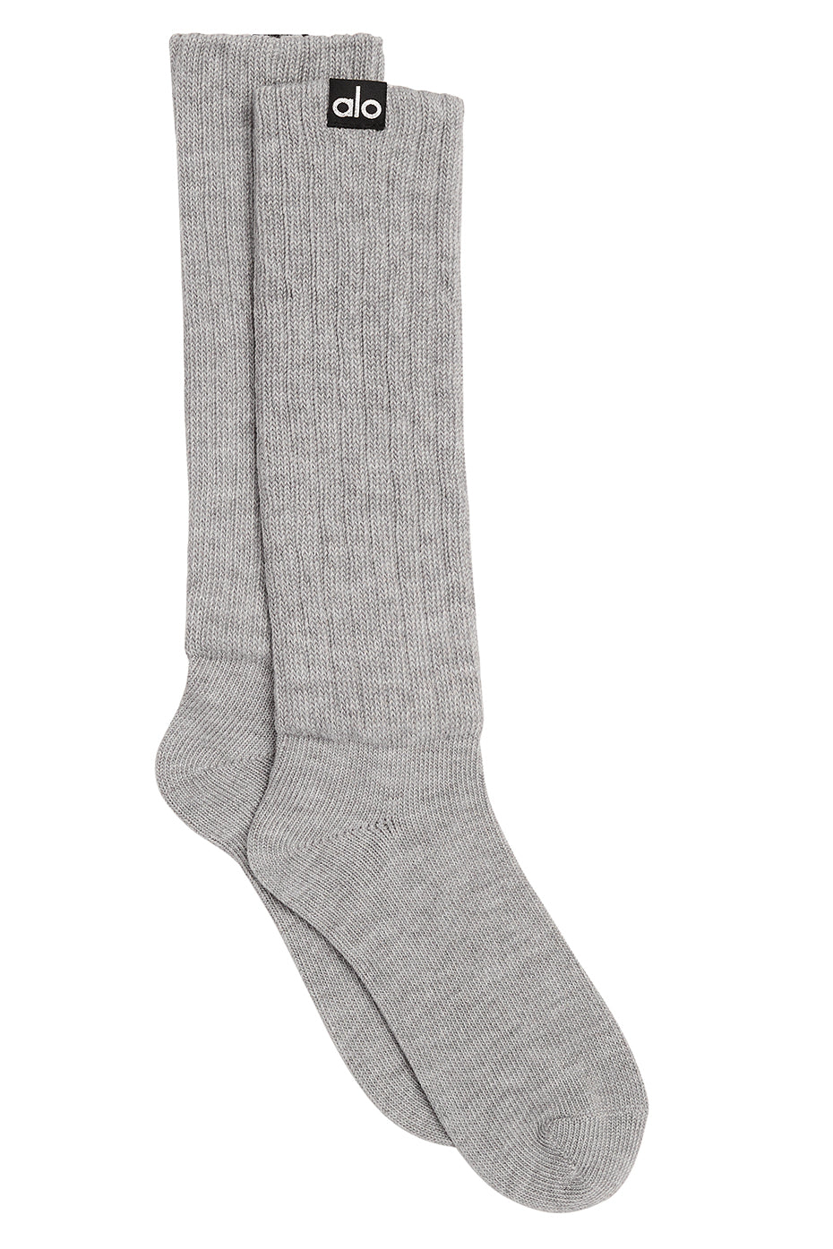 Grey Women's Alo Yoga Scrunch Socks | TGI-950241