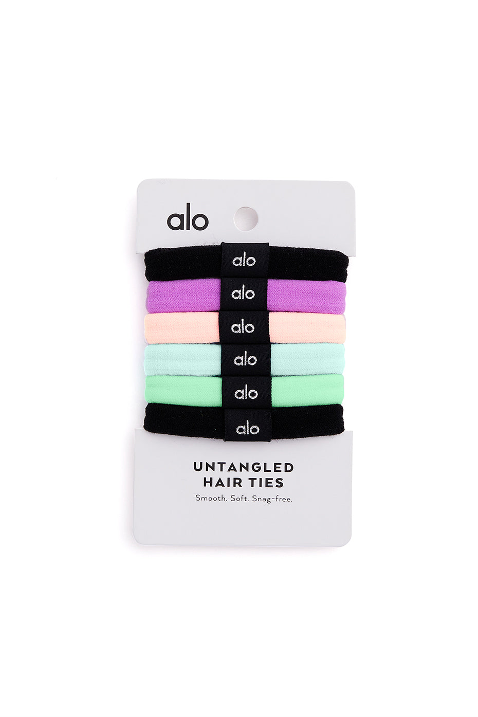 Multicolor Women's Alo Yoga Untangled HAirTie 6-Pack Hair Accessories | OYF-823056