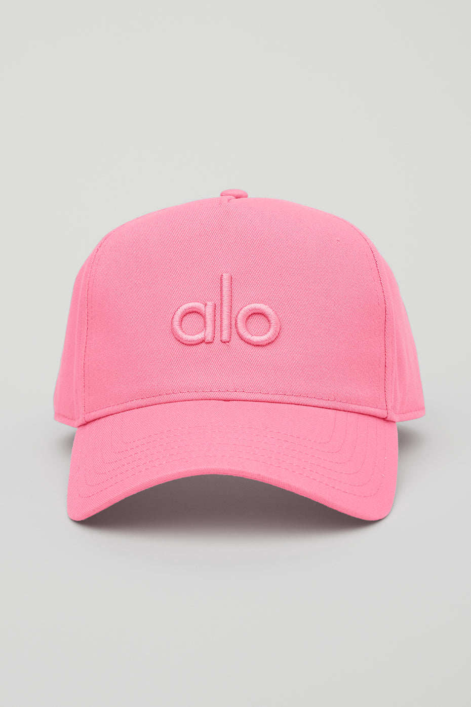 Pink Women's Alo Yoga District Trucker Hats | QTV-691584