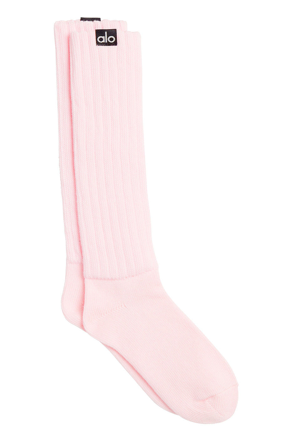 Pink Women's Alo Yoga Scrunch Socks | EAU-258136