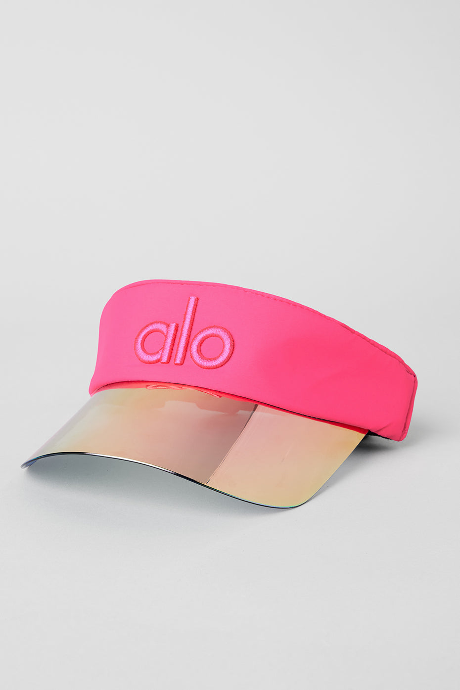 Pink Women's Alo Yoga Solar Visor Hats | AQX-421083