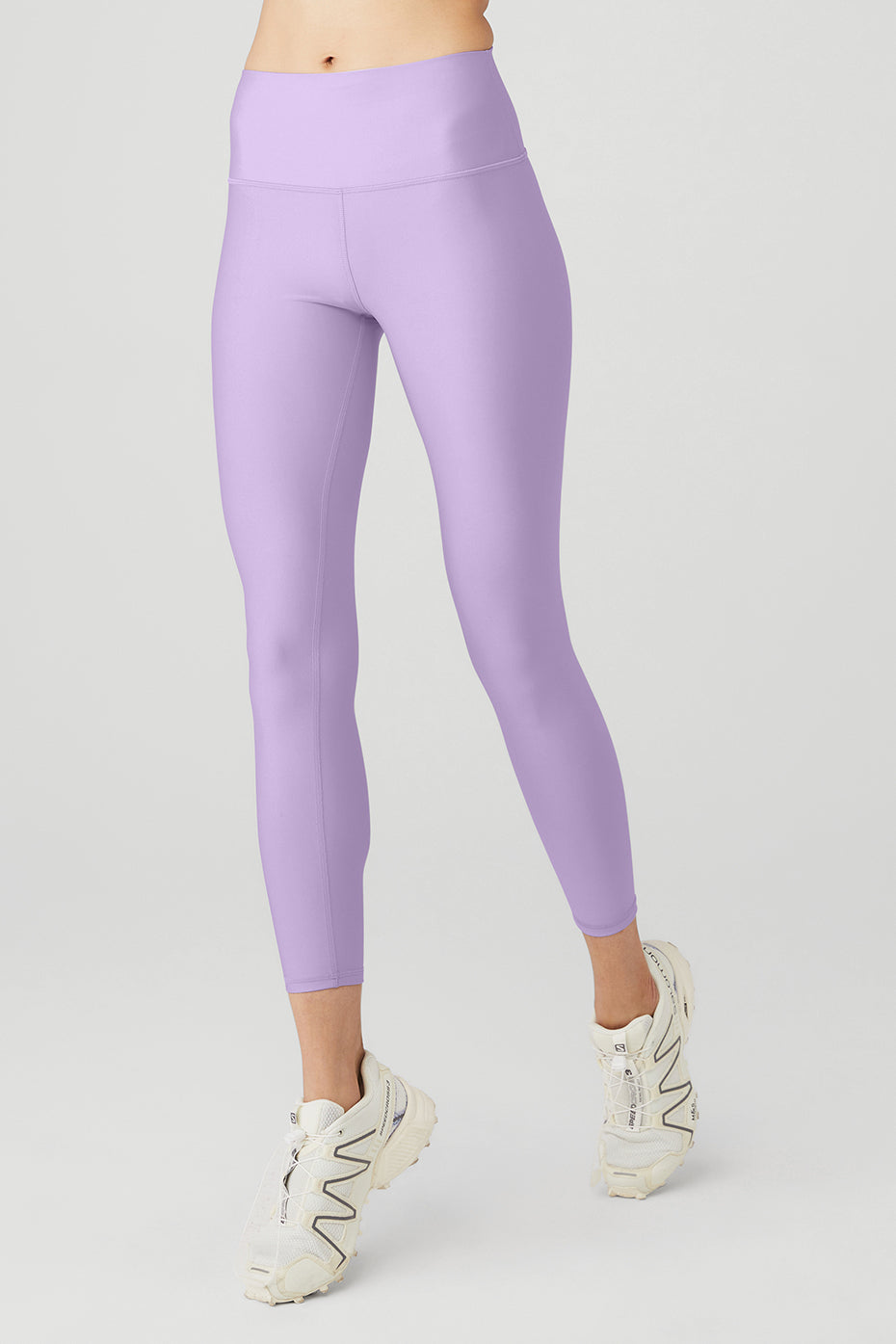 Purple Women's Alo Yoga 7/8 High-Waist Airlift Leggings | MRZ-271450