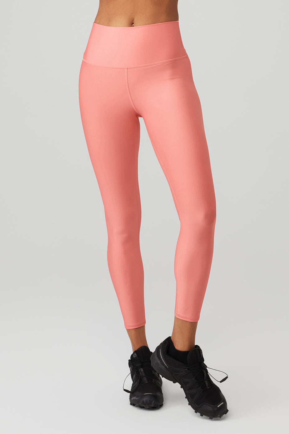 Rose Pink Women's Alo Yoga 7/8 High-Waist Airlift Leggings | WYO-158270