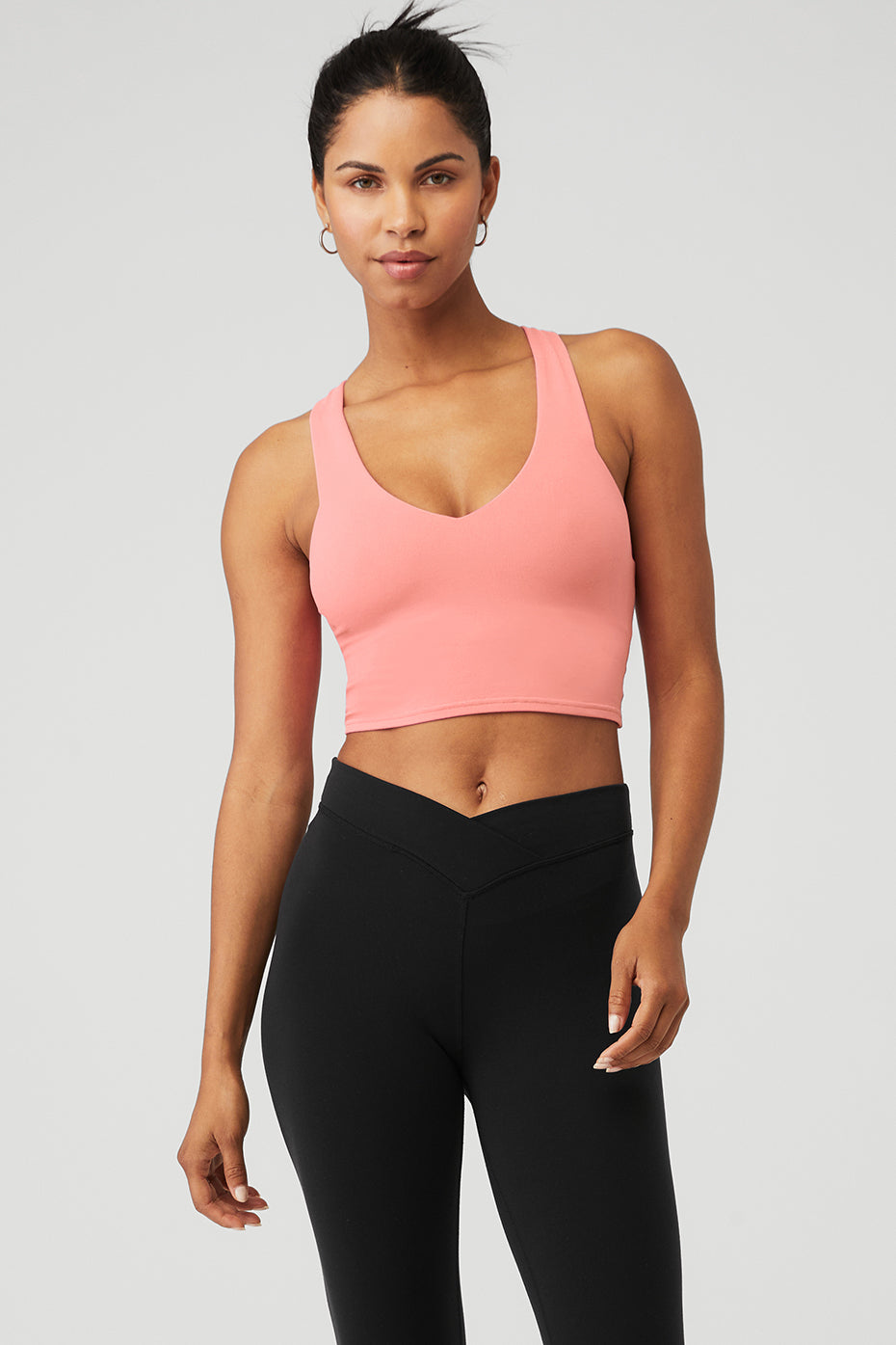 Rose Pink Women's Alo Yoga Airbrush Real Bras | CBW-870592