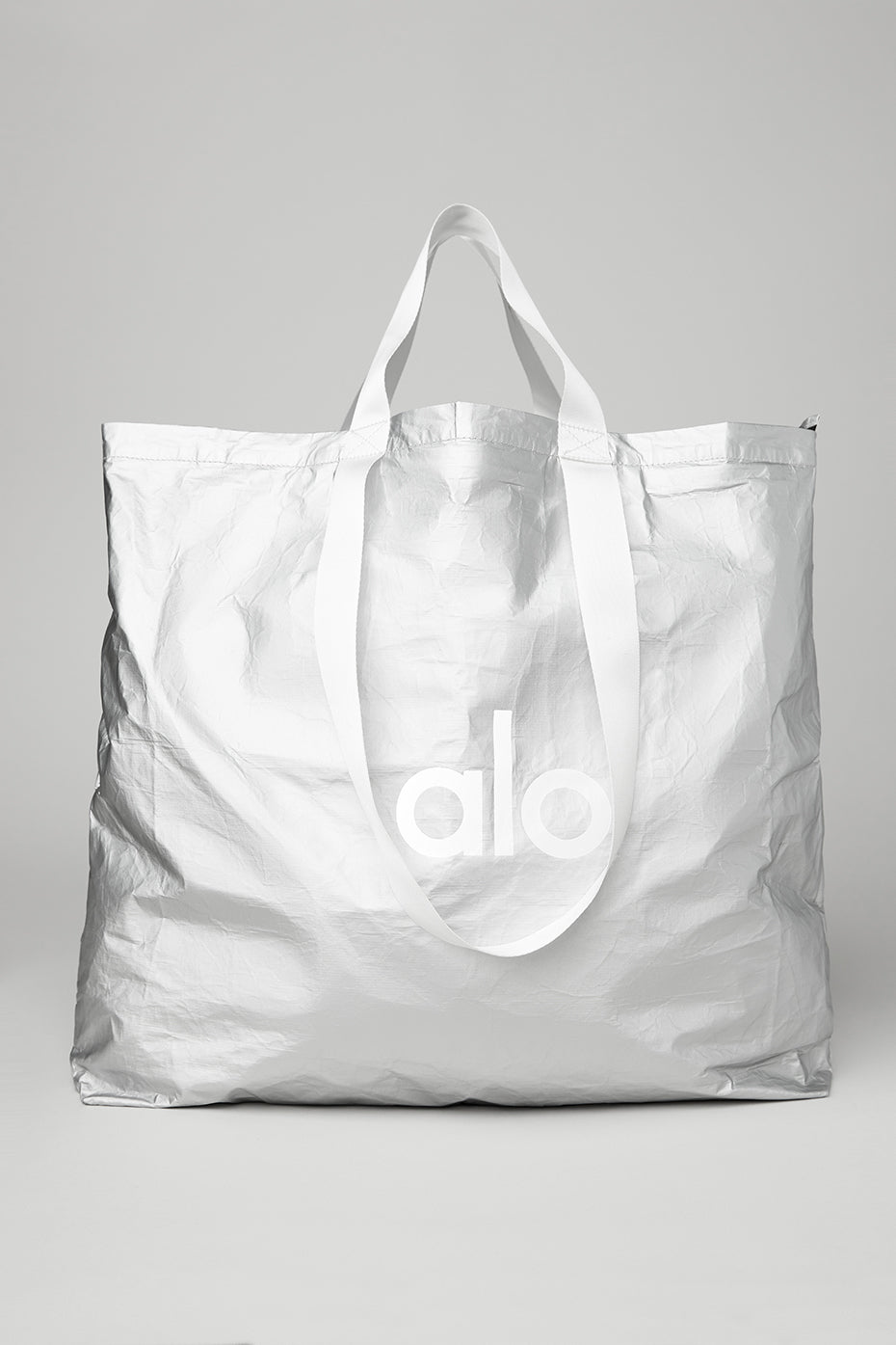 Silver Unisex Alo Yoga Keep It Dry Packable Tote Bags | JZL-695480