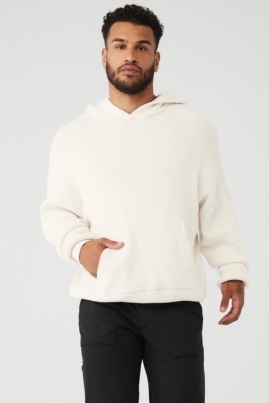 White Men's Alo Yoga Scholar Hoodie | MWA-936780