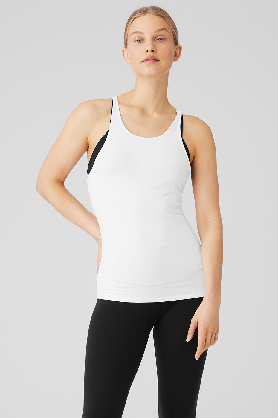 White Women's Alo Yoga Select Tanks | UDJ-173965