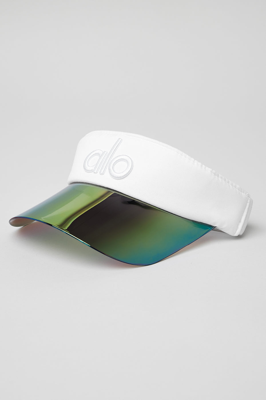 White Women's Alo Yoga Solar Visor Hats | GYV-184765