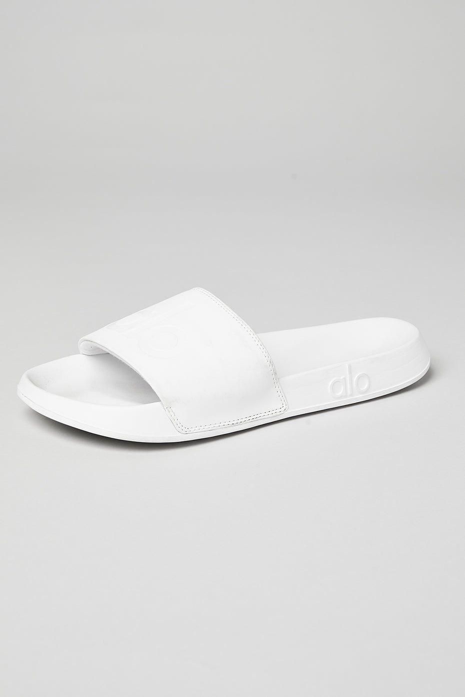 White Women's Alo Yoga WoIt Slide 2 Shoes | XWV-931468