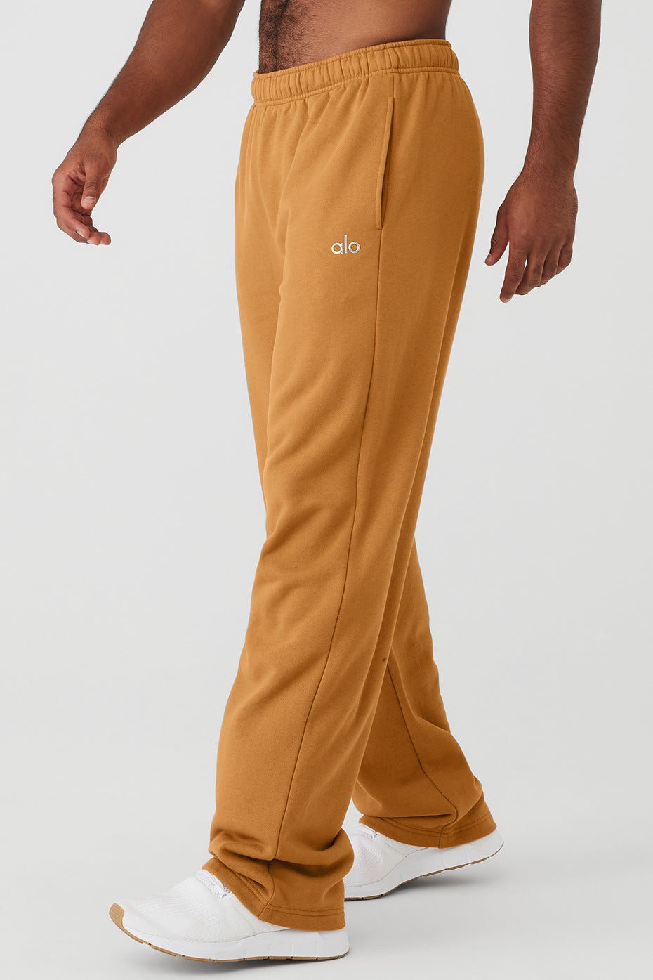 Apricot Orange Men's Alo Yoga Accolade Straight Leg Sweatpants | ICP-165298