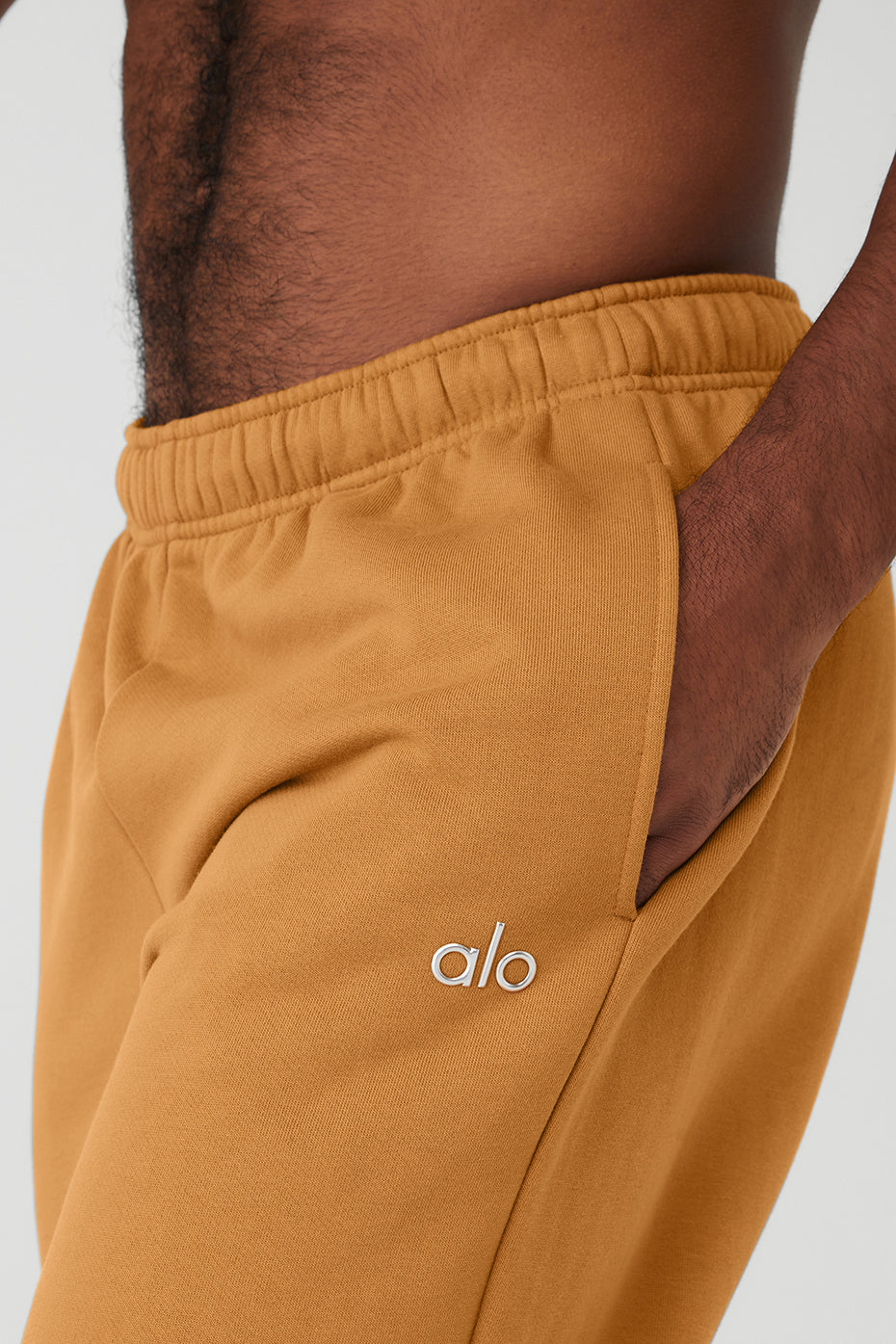 Apricot Orange Men's Alo Yoga Accolade Straight Leg Sweatpants | ICP-165298