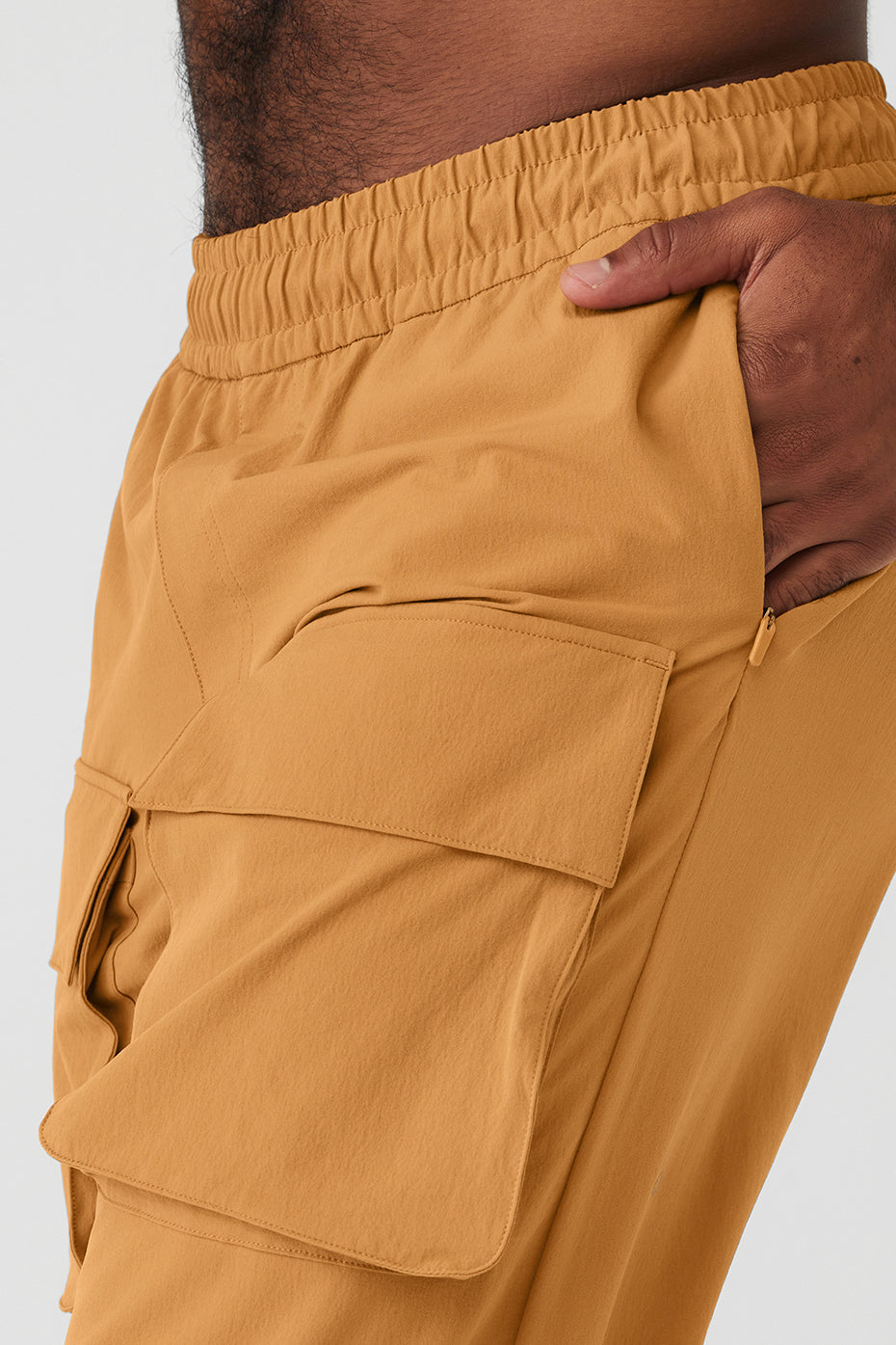 Apricot Orange Men's Alo Yoga Cargo Venture Pants | BXR-391824