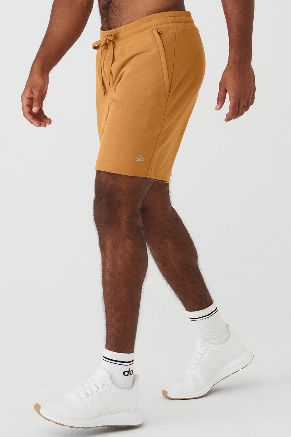 Apricot Orange Men's Alo Yoga Chill Shorts | RVP-241758