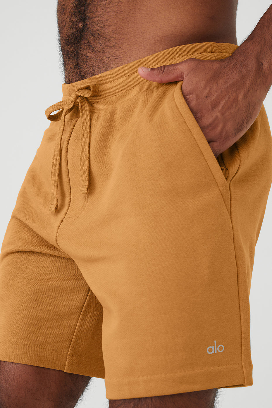 Apricot Orange Men's Alo Yoga Chill Shorts | RVP-241758