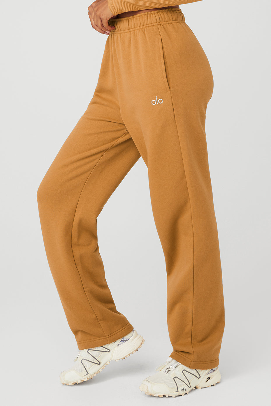 Apricot Orange Women's Alo Yoga Accolade Straight Leg Sweatpants | OWC-852039