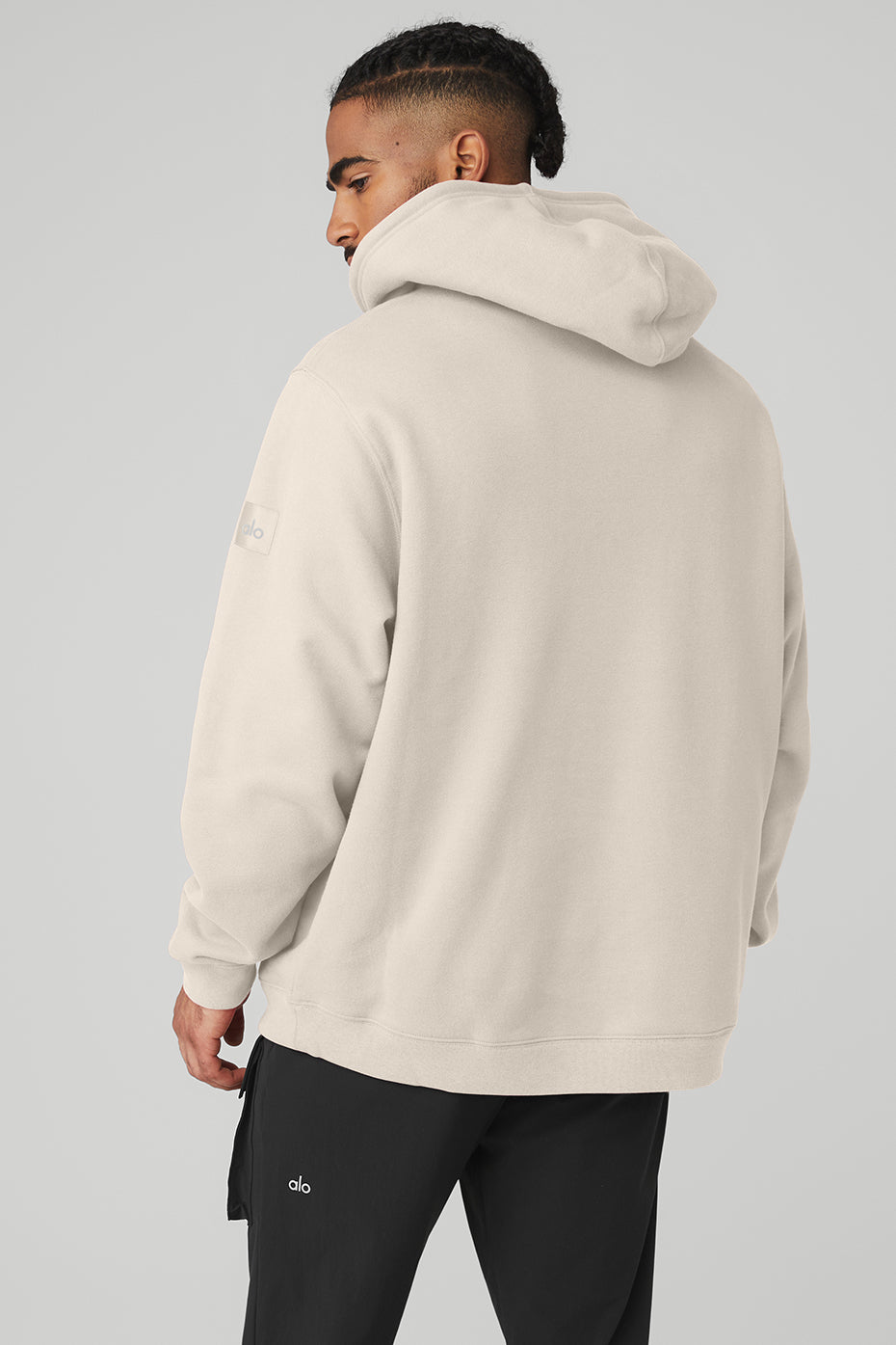 Beige Men's Alo Yoga Renown Heavy Weight Hoodie | MPC-642308