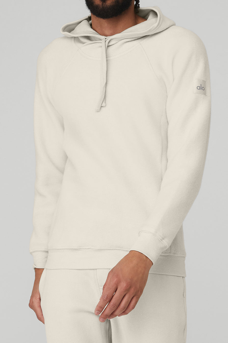 Beige Men's Alo Yoga The Triumph Hoodie | WZI-840732