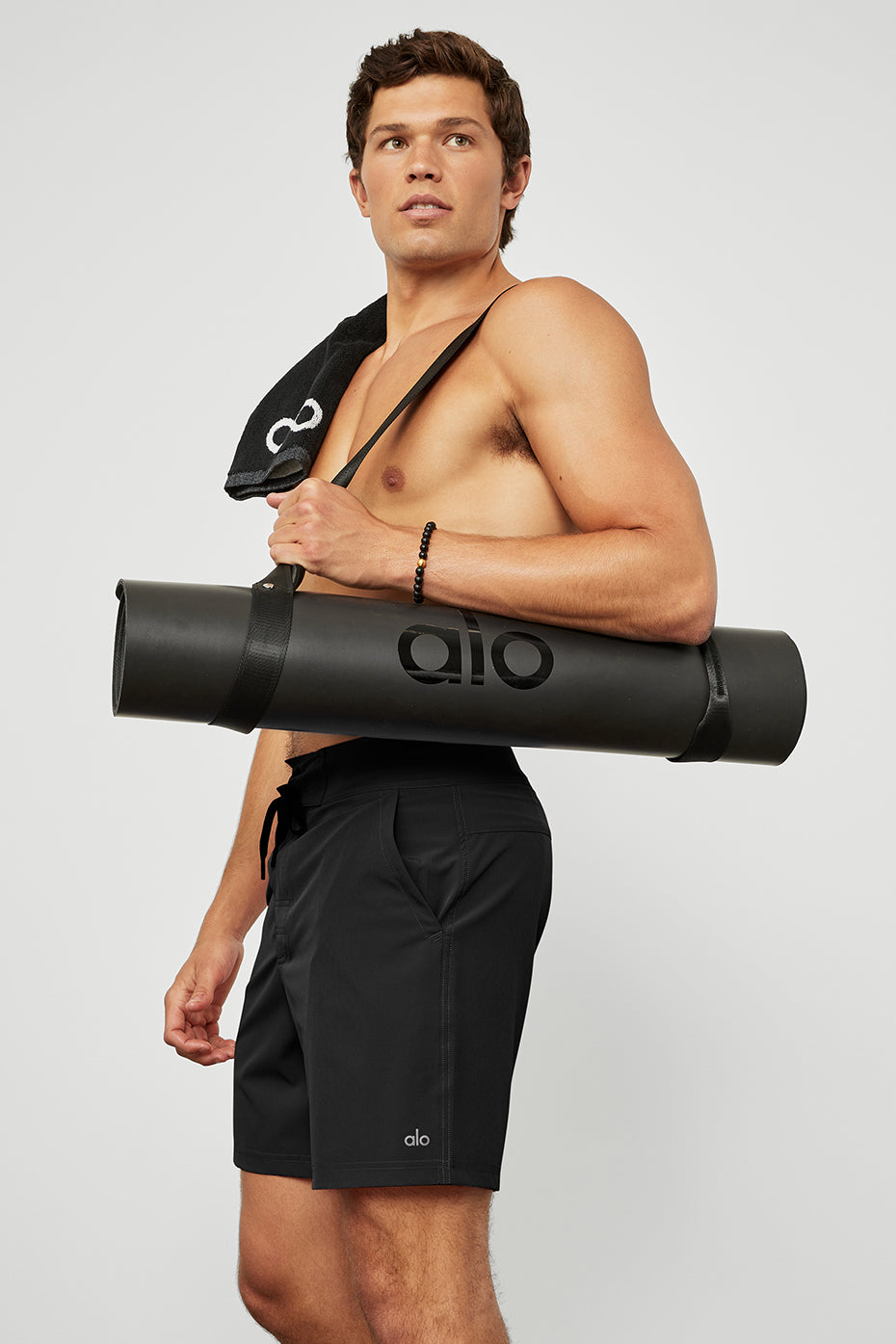 Black / Dark Grey Unisex Alo Yoga Strap Equipment | TVF-183257