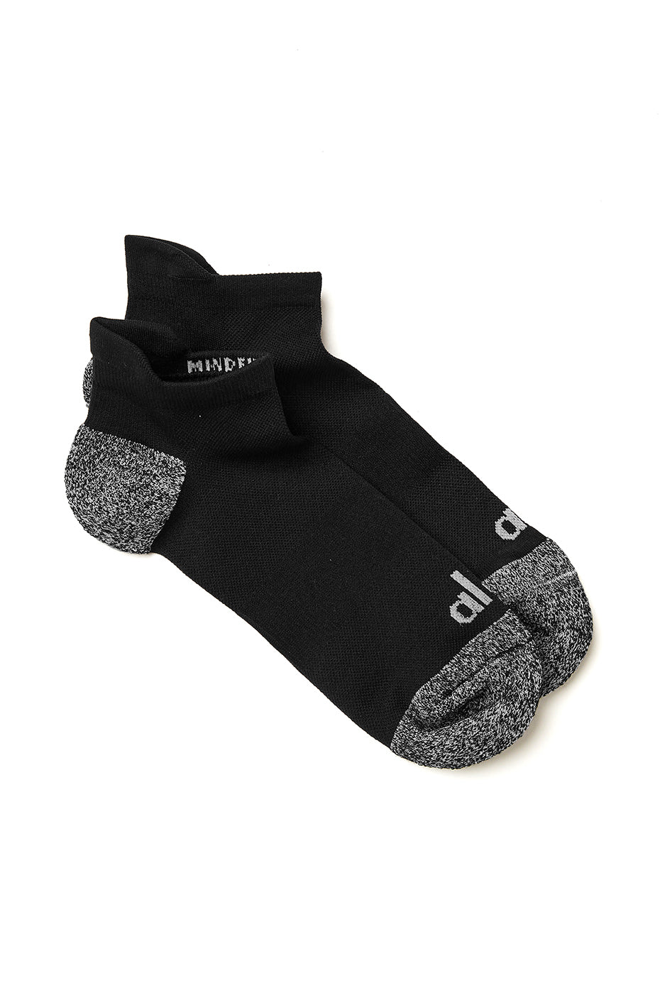 Black / Grey Men\'s Alo Yoga Performance Tab Socks | QFK-786523