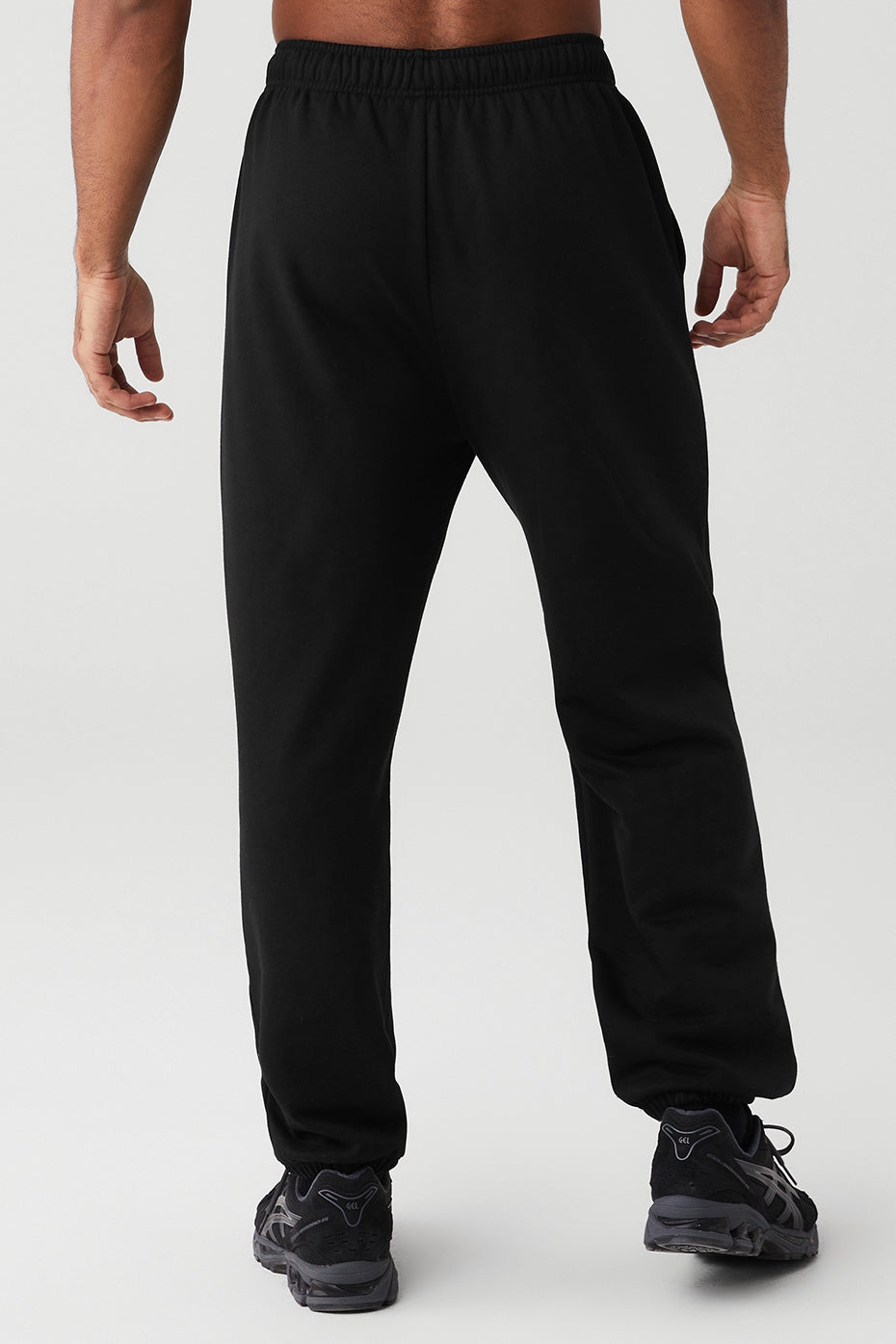 Black Men's Alo Yoga Accolade Sweatpants | QZA-796358