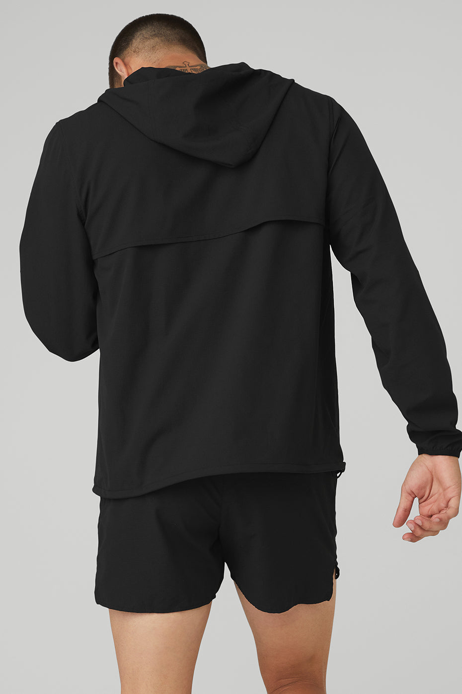 Black Men's Alo Yoga Cadence Jackets | OXP-648371