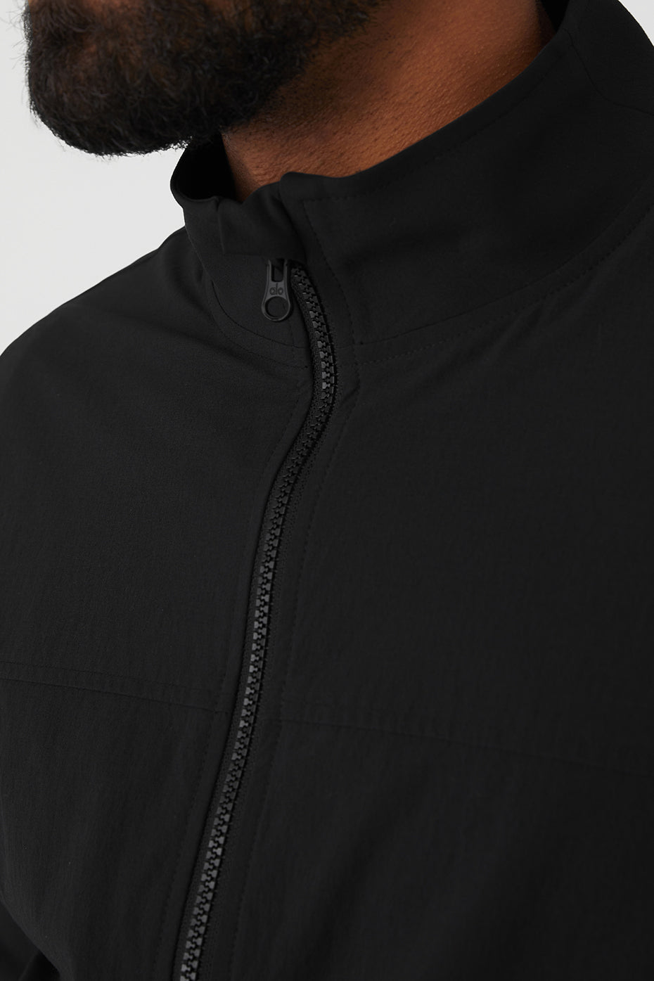 Black Men's Alo Yoga Co-Op Bomber Jackets | PVF-871259