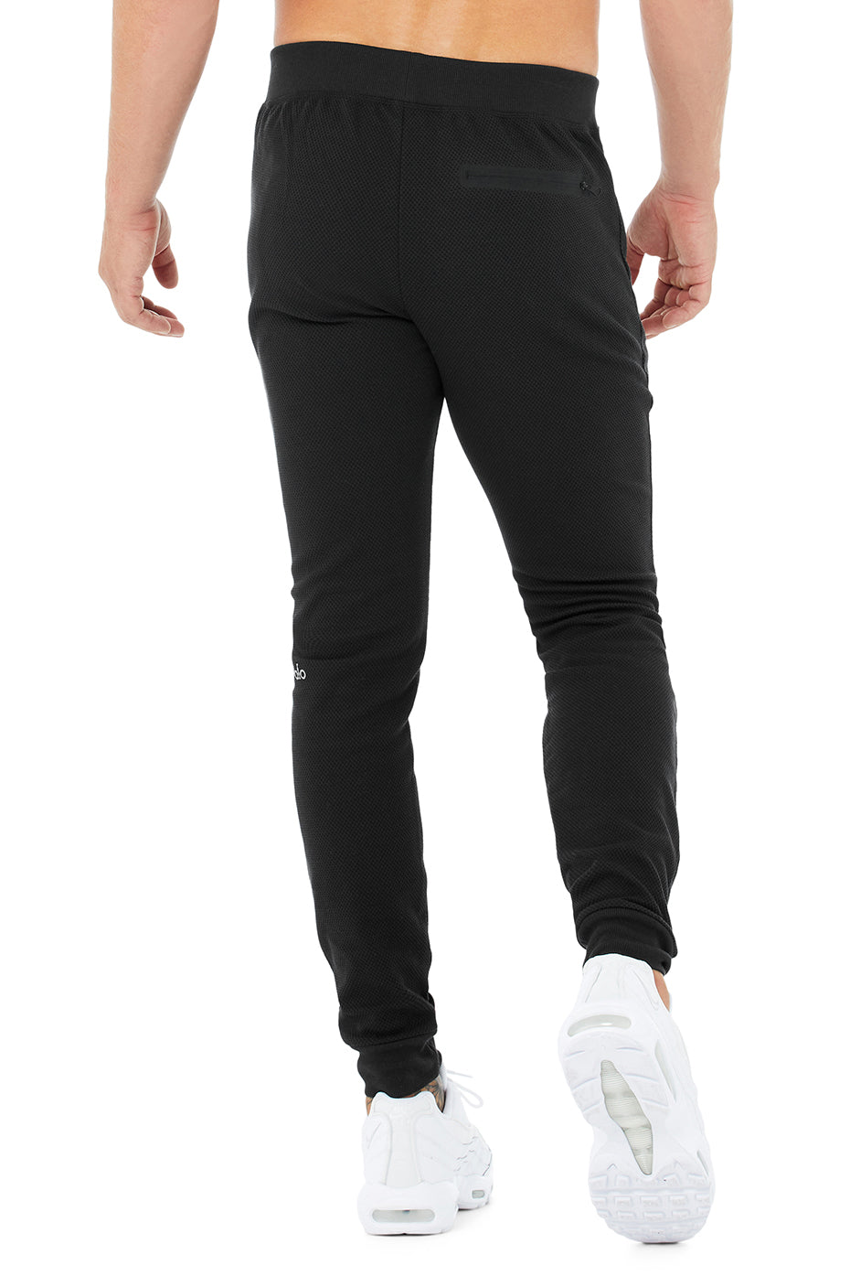 Black Men's Alo Yoga Impel Sweatpants | RNK-174605