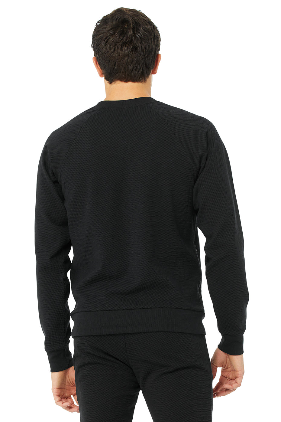 Black Men's Alo Yoga Impel Sweatshirts | CKN-372045